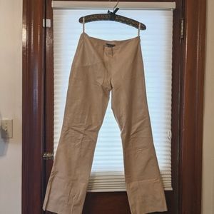 Leather nude color pants !